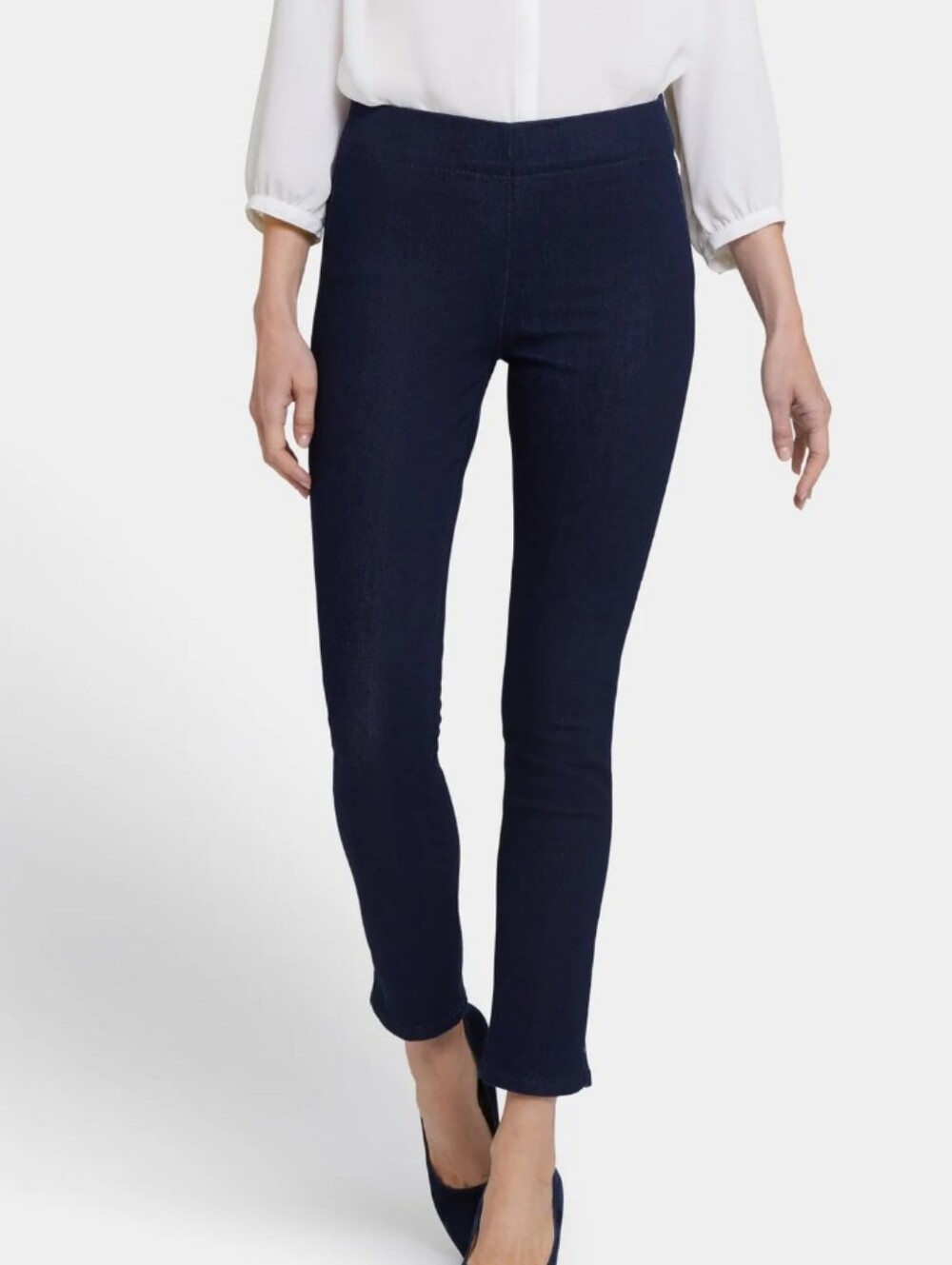 NYDJ Alina Pull On Ankle Jeans Lift & Tuck Technology Size 16